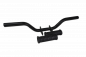 Preview: Fußraste Fussrastenträger für Simson S51 S50 S70 S60  Tragrohr schwarz mit Gummi-s